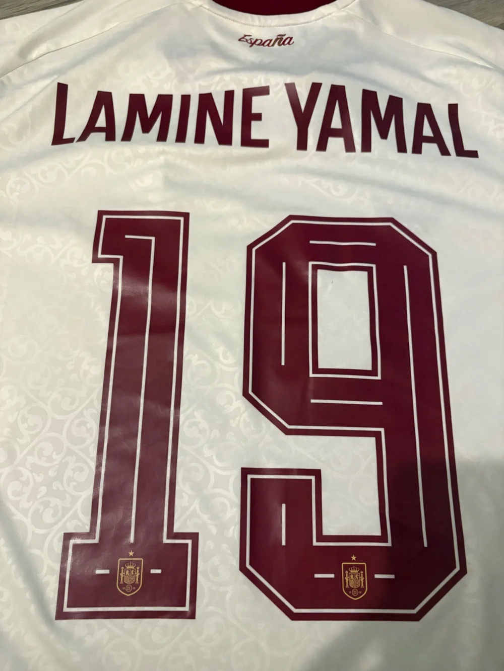 NWT RARE AUTHENTIC LAMINE YAMAL 19 ESPANA OFFICIAL FIFA 2026 JERSEY LARGE